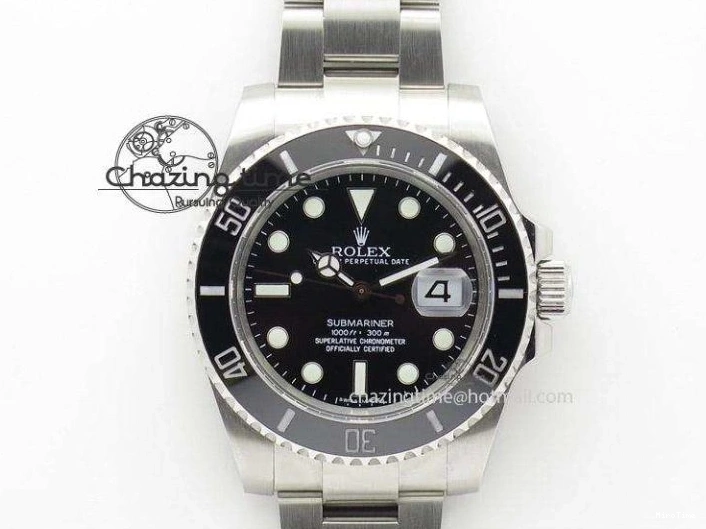 MiroTime 0322 Timeless Sea-Dweller 116600 Black Ceramic BP Maker Best Edition On SS Bracelet SA 3680